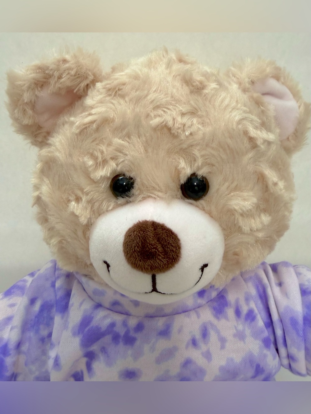Build-A-Bear tie-dye loungewear outfit on a stuffed teddy bear - Picture 3 of 10